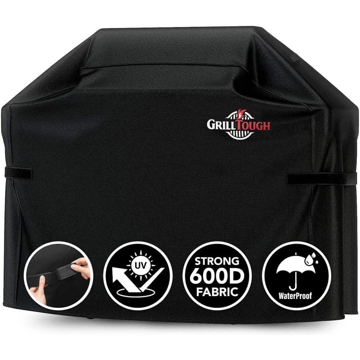 GrillTough Heavy Duty Cover - Black